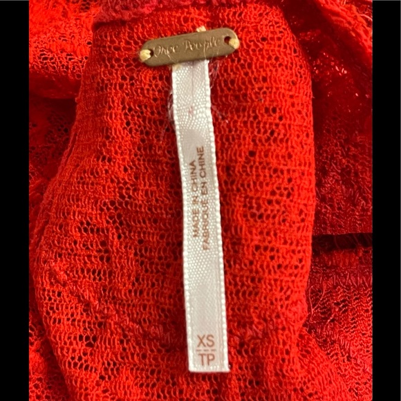 Gorgeous Free People red lace dress! - Picture 9 of 9